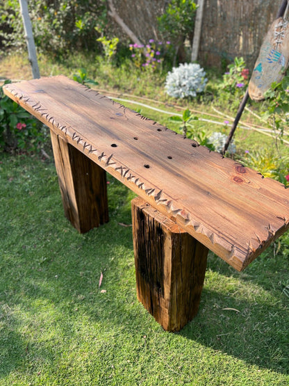 The Carved Edge Console