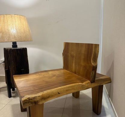 Titan Live Edge Throne